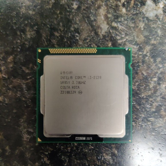 Lot 7 Intel SR05Y Core i3-2120 3.3GHz 3MB 5GT/s LGA 1155 CPU Desktop Processors - Picture 5 of 9